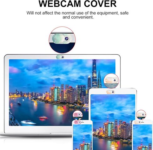6pcs ABS Webcam Privacy Cover Slide for Laptop and Phone in Kuwait