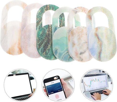 6pcs ABS Webcam Privacy Cover Slide for Laptop and Phone in Kuwait