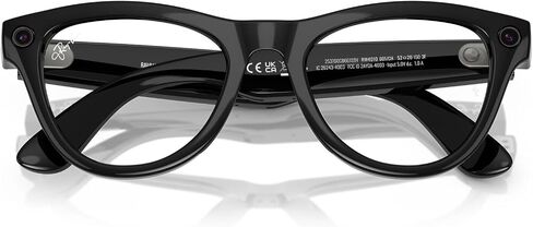 Ray-Ban Meta (Gen 1), Skyler, Shiny Caramel | Smart AI Glasses for Men, Women —12 MP Camera, Open-Ear Speakers for Audio, Video Recording, Bluetooth—Transitions® Amethyst Lenses—Wearable Technology in Saudi Arabia