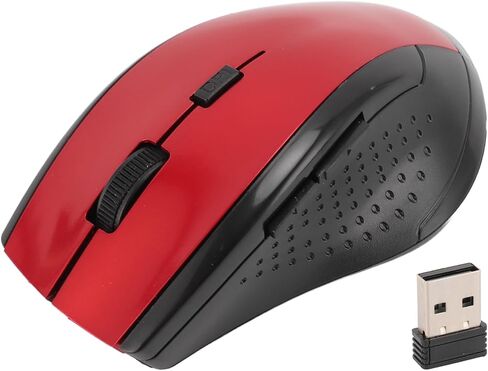 Srliya Wireless Mouse 2.4GHz Optical Compact Laptop Desktop (Black) in Saudi Arabia