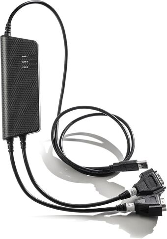 Kvaser Usbcan Light 2Xhs, 1Mbps Rohs Compliant: Yes - 00714-7 in Saudi Arabia
