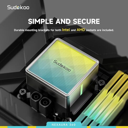 CPU Cooler Bracket for NEXAURA 360 Series: Liquid Cooler Mounting Bracket Kit in Kuwait