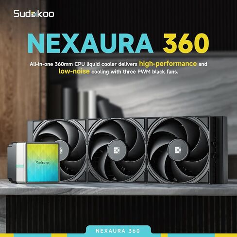 CPU Cooler Bracket for NEXAURA 360 Series: Liquid Cooler Mounting Bracket Kit in Kuwait