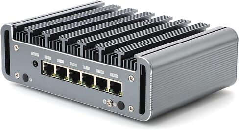 Micro Firewall Appliance, Mini PC, OPNsense, Untangle, Kerio, VPN, Router PC, I3 7100U, RS36, AES-NI, 6 x 82574L 1GbE LAN, COM, HDMI, 16G RAM, 64G SSD in Kuwait