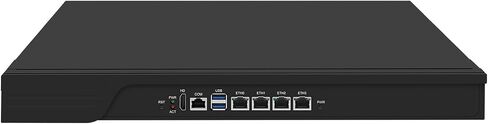 Redundancy Power Supply 1U Firewall Appliance, OPNsense, VPN, Network Router PC, N95 N97, RJ53, 4 x 2.5GbE LAN, COM, HDMI, Dual Power, 8G RAM, 512G SSD in Kuwait