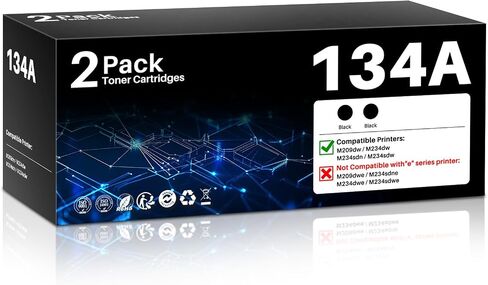 134A W1340A Black Toner Cartridge for HP LaserJet MFP M209dw M209 Printer in Saudi Arabia