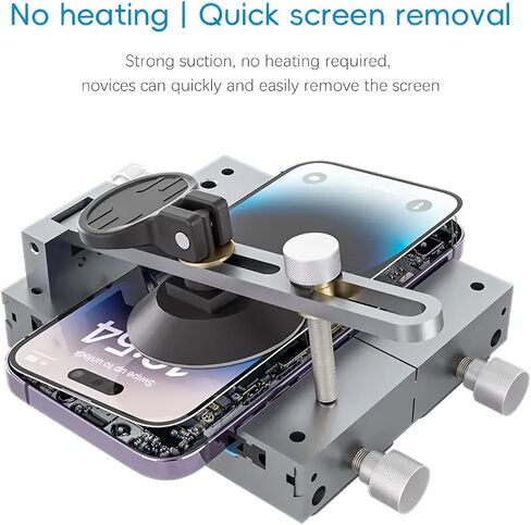TBK 202A 3 In 1 Maintenance Fixture For Mobile Phone LCD Disassembly Screen Bracket LCD Display Clamping Pressure Mold Repair in Kuwait