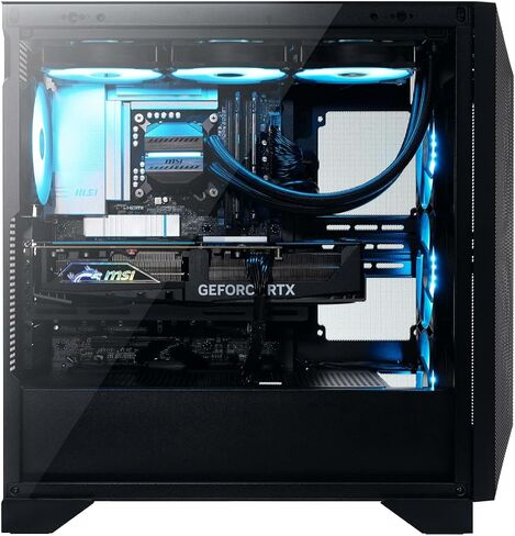 msi Aegis RS2 AI Gaming Desktop: Intel Ultra 7 265K, Geforce RTX 5070, 32GB DDR5, 1TB M.2 NVMe SSD, Liquid Cooling, Wi-Fi 7, VR-Ready, Window 11 Home: C2NVP7-1445US in Kuwait