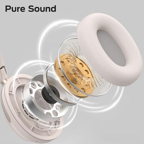 Monster Persona 3rd ANC Bluetooth Headphones,Over Ear Headphones with Bluetooth 5.4,70 Hours Playtime, Noise Cancelling Headphone with Mic, Foldable Lightweight Headset, Comfort Fit for Outdoor,Travel in Kuwait