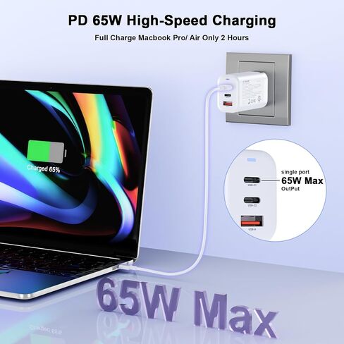 65W 60W USB C Charger Block Compatible with Steam Deck/Steam OLED/Legion Go in Saudi Arabia