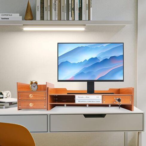 Computer Desk Organizer with Drawer Shelves (Sakura) in Saudi Arabia