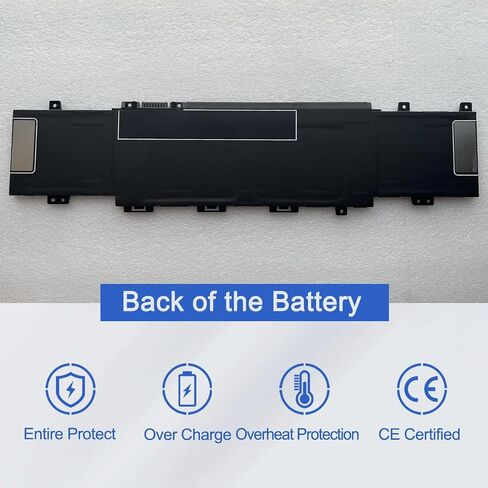 بطارية كمبيوتر محمول JOTACT TI04XL متوافقة مع HP Envy 17 Envy 17-ch Series Notebook TI04XL HSTNN-IB9T M24420-1D1 M24563-005 TI04055XL M24420-1C1 بطارية 15.12 فولت 55.67 وات في الساعة in Kuwait