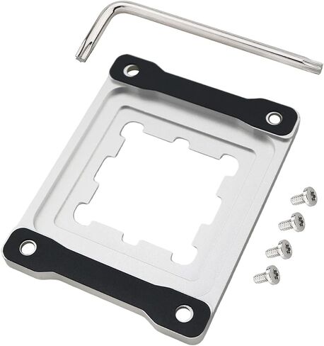 1 Set AM5 Aluminum Alloy Mounting Bracket with Screws and L Type Screwdriver Desktop Case CPU Anti Bend Bracket Fastener for Motherboard Slots X670 B650 Series Chipsets 2.76x2.17x0.2 Inches in Saudi Arabia