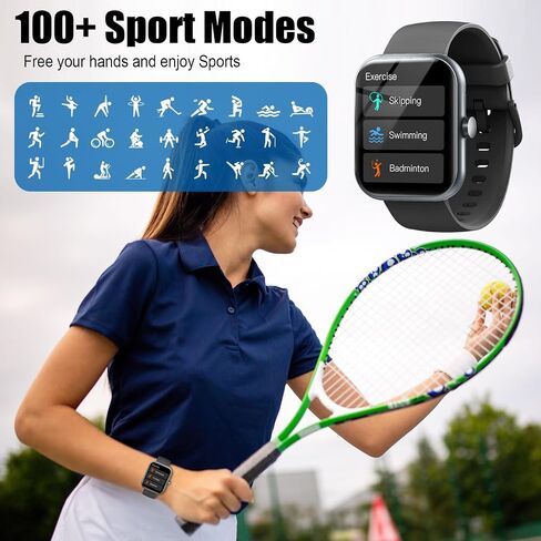 2026 Smart Watch for Men Women (Answer/Make Call), 1.96" HD Fitness Tracker in Saudi Arabia