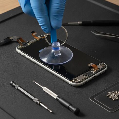 Device Repair Suction Cup with for Smartphone Screen Disassembly Tool Transparent PVC Suction Cup for Phone Repair Technicians and DIY Enthusiasts Suitable for and Devices in Saudi Arabia