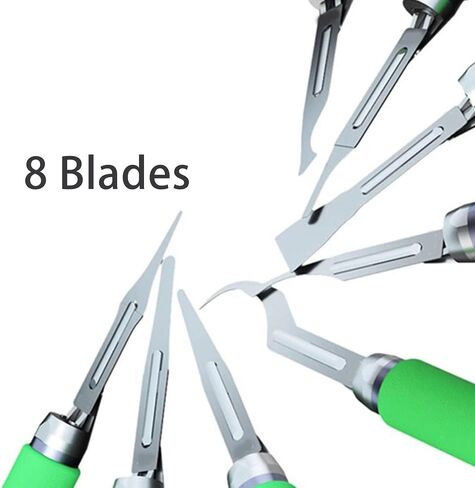 Chip Repair Knife Set Multifunctional CPU Glue Remover Knife with 8 Pcs Ultra Thin Blades in Saudi Arabia