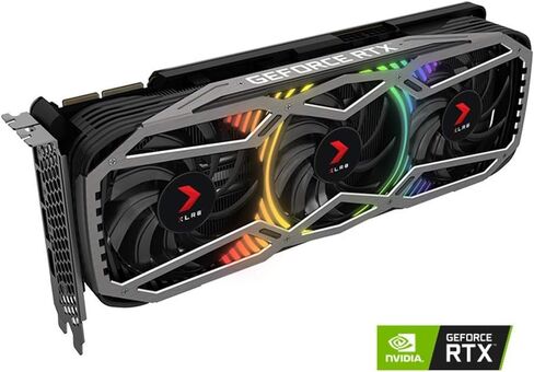 PNY GeForce RTX 3090 24GB XLR8 Gaming REVEL EPIC-X RGB Triple Fan Graphics Card (Renewed) in Saudi Arabia