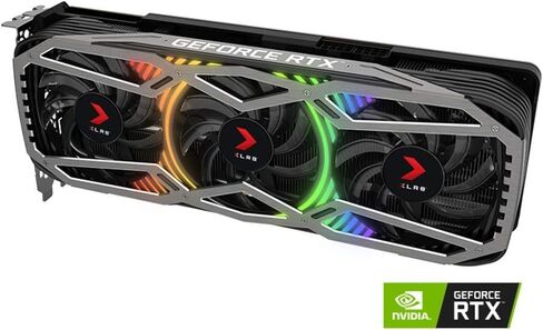 PNY GeForce RTX 3090 24GB XLR8 Gaming REVEL EPIC-X RGB Triple Fan Graphics Card (Renewed) in Saudi Arabia