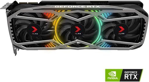 PNY GeForce RTX 3090 24GB XLR8 Gaming REVEL EPIC-X RGB Triple Fan Graphics Card (Renewed) in Saudi Arabia