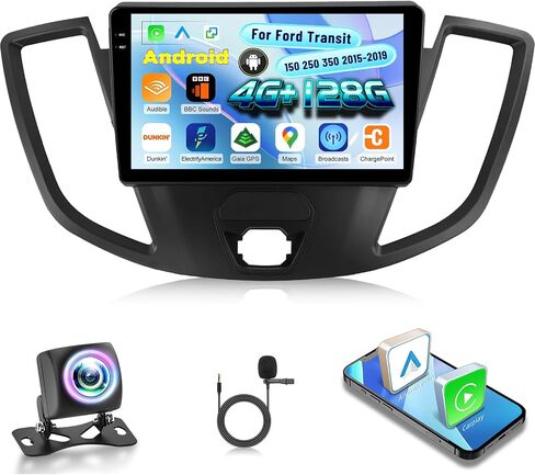 Car Stereo for Ford Transit 150 250 350 2015-2019, Carplay and Android Auto in Saudi Arabia