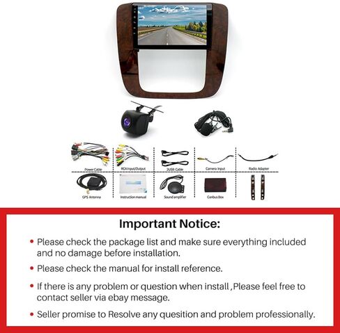 2GB+32GB Android 13 Car Radio for GMC Yukon Chevy Tahoe Suburban 2007-2013 9 Inch IPS Touch Screen with Wireless Carplay Android Auto Bluetooth GPS WiFi Backup Camera DSP SWC in Saudi Arabia