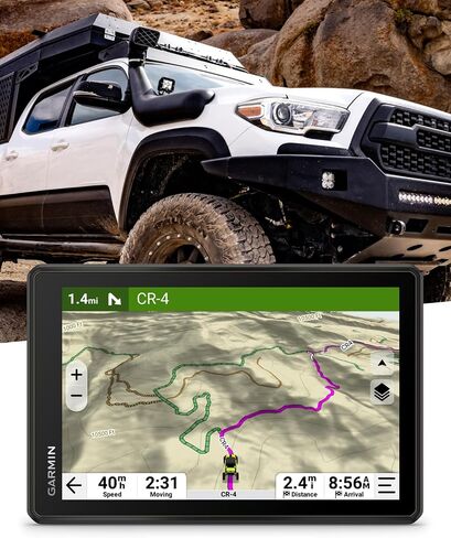Garmin Tread 2 Overland Edition – 8" All-Terrain GPS Navigator for Off-the-Grid Travels with Turn-by-Turn Trail Navigation, Topo & Satellite Maps, Weather, Group Ride + Wearable4U Power Pack Bundle in Saudi Arabia