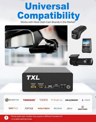 حزمة بطارية Dash Cam - بطارية خارجية بقدرة 128 وات في الساعة LiFePO4 لوضع ركن السيارة، شحن سريع لمدة 45 دقيقة، مخرج 12 فولت، ولاعة سجائر ومجموعة أسلاك صلبة متضمنة، مثالية لوقوف السيارات طوال الليل وفي الشوارع والمطارات in Kuwait