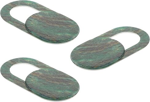 3pcs Green Plastic Laptop Webcam Slider Covers for Privacy Protection in Kuwait
