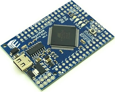 MEGA 2560 R3 Pro Mini CH340G Compatible with Arduino MEGA2560 R3 Atmega 2560 USB Type-C Port (2pcs Mini Board with Male Header) in Kuwait