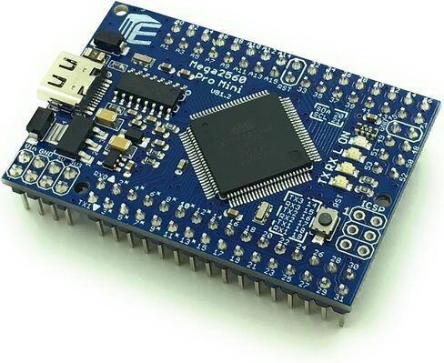 MEGA 2560 R3 Pro Mini CH340G Compatible with Arduino MEGA2560 R3 Atmega 2560 USB Type-C Port (2pcs Mini Board with Male Header) in Kuwait