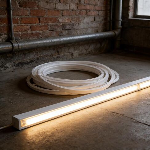 Bendable Silicone LED Light Strip Diffuser Channel for 5mm Strips in Saudi Arabia