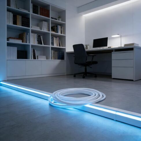 Bendable Silicone LED Light Strip Diffuser Channel for 5mm Strips in Saudi Arabia