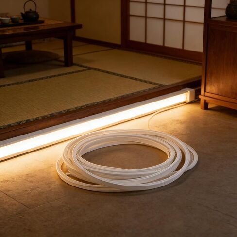 Bendable Silicone LED Light Strip Diffuser Channel for 5mm Strips in Saudi Arabia