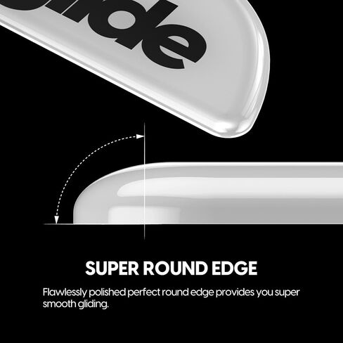 Pulsar Gaming Gears Superglide Type-S Mouse Skates for X2, White in Saudi Arabia