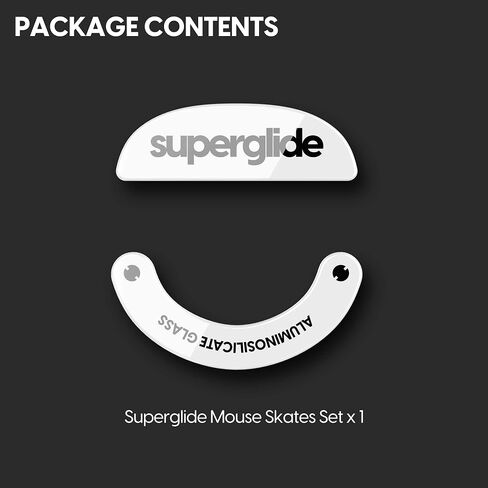 Pulsar Gaming Gears Superglide Type-S Mouse Skates for X2, White in Saudi Arabia