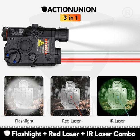 ACTIONUNION Airsoft PEQ-15 Laser and Light Combo in Saudi Arabia