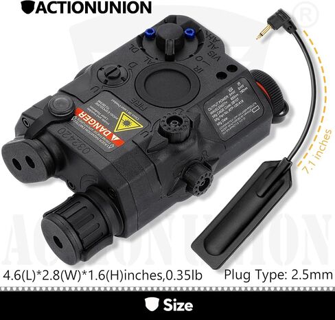 ACTIONUNION Airsoft PEQ-15 Laser and Light Combo in Saudi Arabia