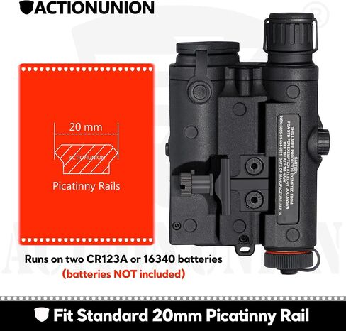 ACTIONUNION Airsoft PEQ-15 Laser and Light Combo in Saudi Arabia