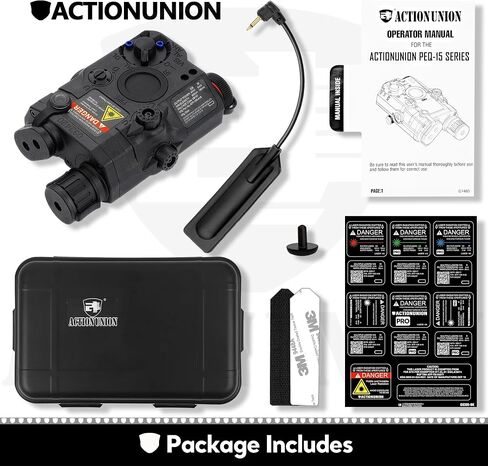 ACTIONUNION Airsoft PEQ-15 Laser and Light Combo in Saudi Arabia