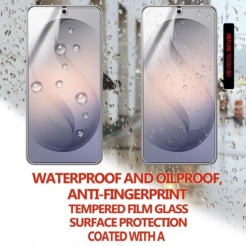 Designed For Samsung Galaxy S26 Tempered Glass Screen Protector 2-Pack Camera Lens Protector Film 2-Pack in Kuwait