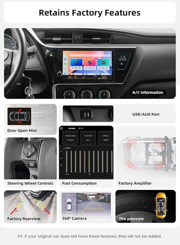Dasaita Universal Fit Car Stereo for Toyota Tacoma, Corolla & Sienna in Saudi Arabia