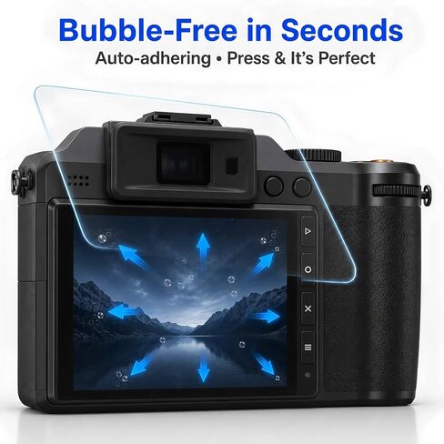 Model-Specific Custom Fit for Hasselblad X2D X2D II 100c Camera Screen Protector – 3-Pack, 0.3mm 9H Hardness Tempered Glass, Full-Screen Edge-to-Edge, Crystal Clear, Bubble-Free, Anti-Scratch in Kuwait