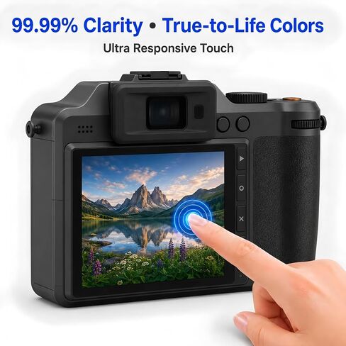 Model-Specific Custom Fit for Hasselblad X2D X2D II 100c Camera Screen Protector – 3-Pack, 0.3mm 9H Hardness Tempered Glass, Full-Screen Edge-to-Edge, Crystal Clear, Bubble-Free, Anti-Scratch in Kuwait