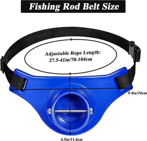 ASOCEA Fishing Fighting Waist Belt 2.5 Inch Inner Dia Offshore Tackle Boat Fishing Rod Holder in Saudi Arabia