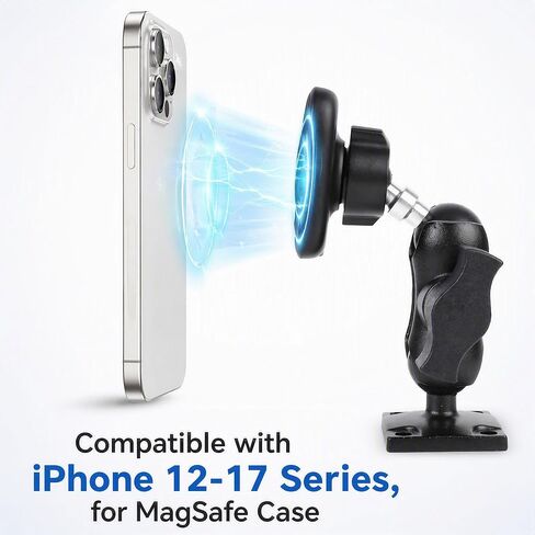 xik 15W Magnetic Wireless Charging Phone Holder Mount for Car/Truck/Boat in Saudi Arabia