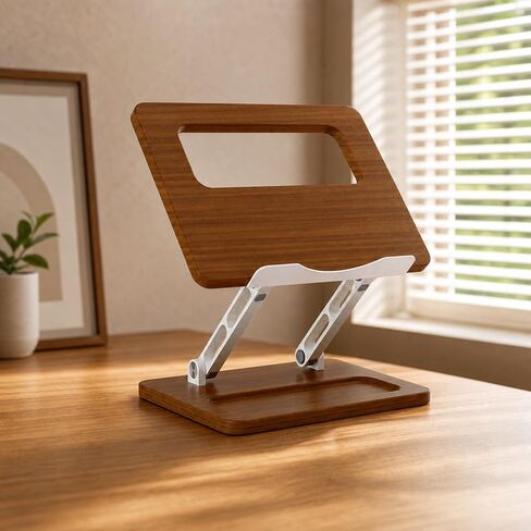 Stable Portable Notebook Holder | Ergonomic, Adjustable, Desk Organizer, for, Professionals in Saudi Arabia