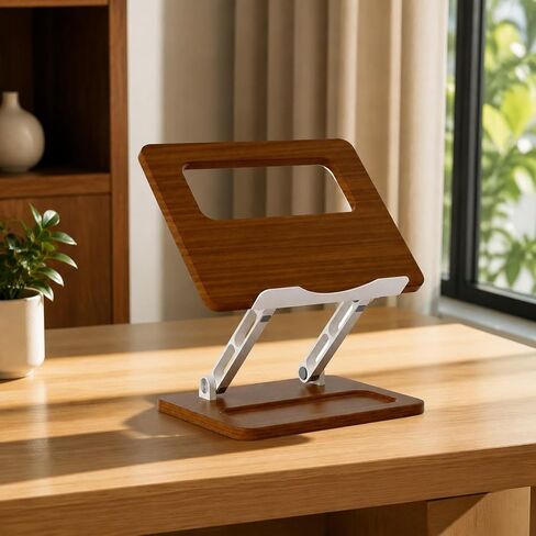 Ergonomic Laptop Stand | Open Frame for air Movement, Stable, Furniture, Professionals, Students in Saudi Arabia