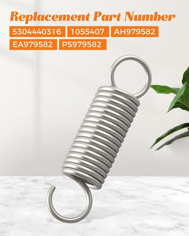 5304440316 Microwave Door Coil Spring Fit for Frigidaire, Replace 1055407 AH979582 EA979582 PS979582 in Saudi Arabia