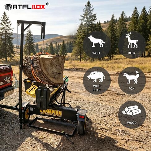 ATFLBOX Portable 600 Lbs Capacity Hitch Mount Game Hoist for Truck in Saudi Arabia