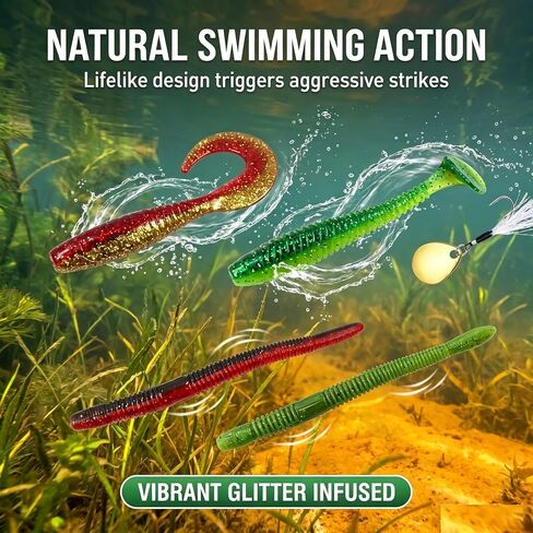 Bass Fishing Lure Set, Boat, Kayak Drop Shot Fishing in Kuwait